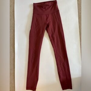LULULEMON Leggings (burgundy)